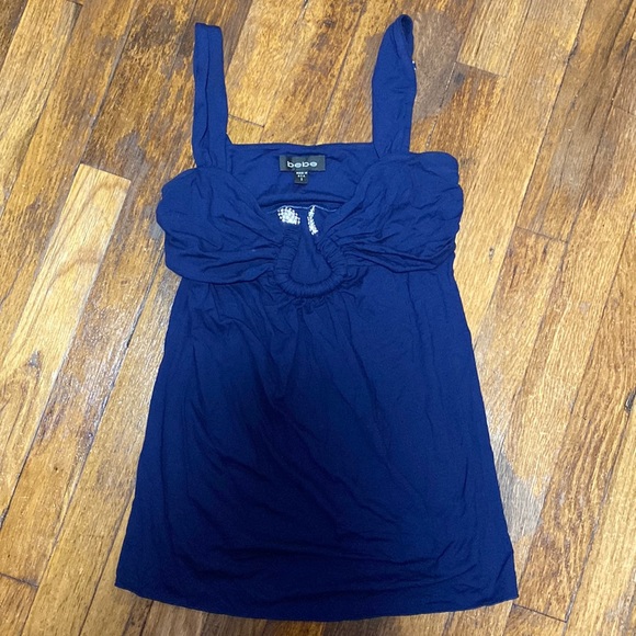 Bebe Serpent Tank - Small - Navy
